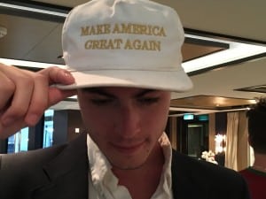 Matt in Trump Hat